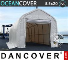 Nave de almacen Oceancover 5,5x20x4,1x5,3m PVC